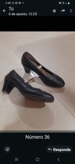 Zapatos flamenco profesional