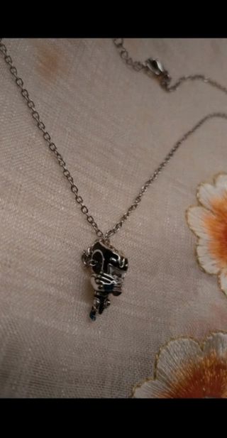 Collana pendente wolverine XMen acciaio