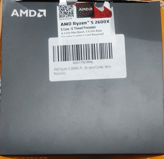 Procesador AMD  Ryzen 5 2600X