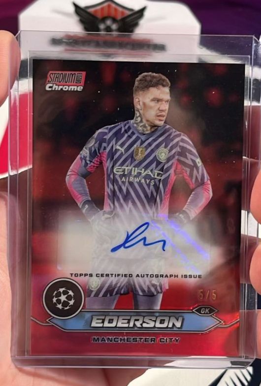 Ederson Auto /5 Stadium Chrome 