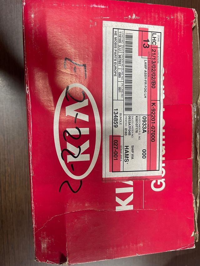 Faros antiniebla kia picanto