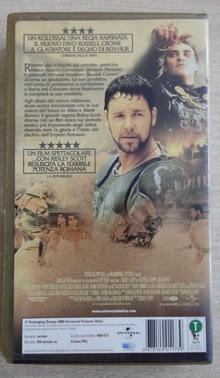 2410310714 VHS Il Gladiatore
