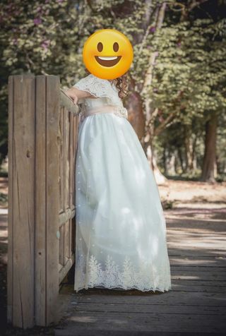 Vestido comunión talla 9 años