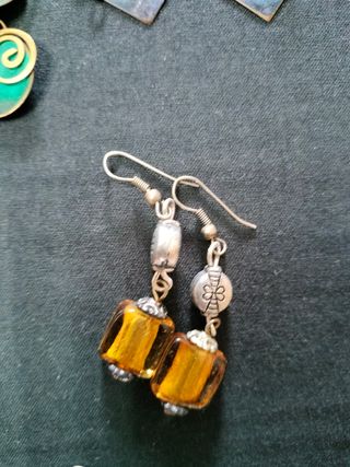 10 pares pendientes bisutería