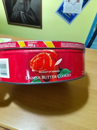 BISCOTTIERA IN LATTA DANISH BUTTER 1986