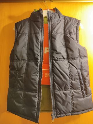 Colete acolchoado dupla face criança 12A