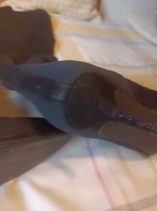 Botas tejido