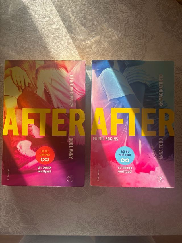 After libro 1 y 2 en catalan