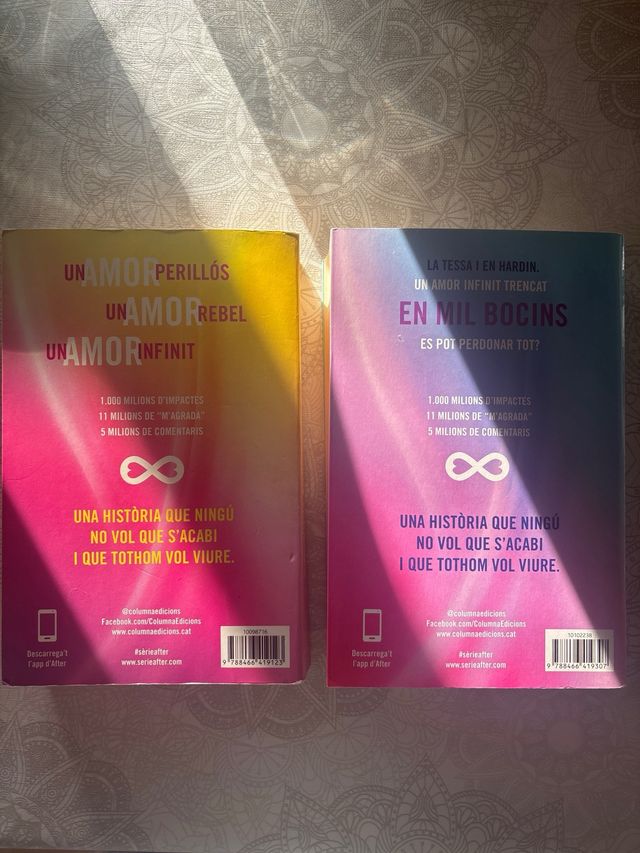 After libro 1 y 2 en catalan