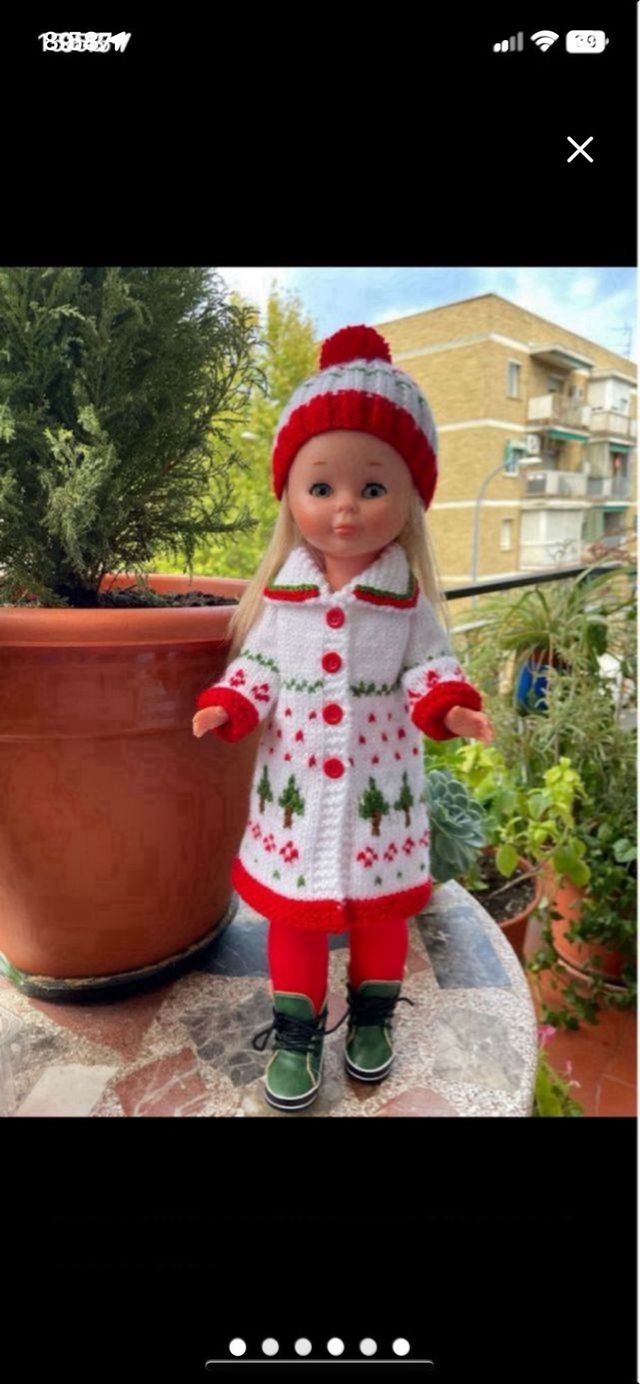 Conjunto Navidad Nancy ( encargo)