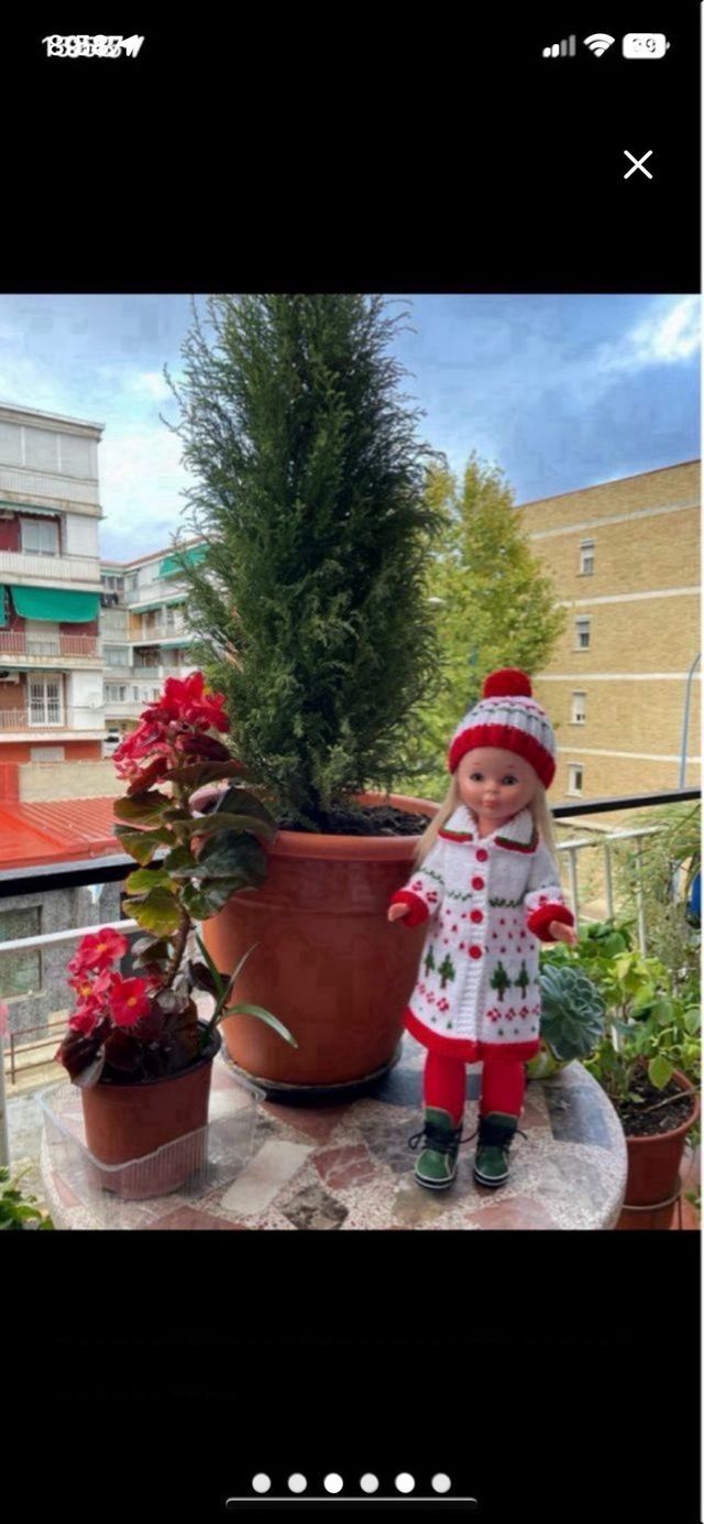 Conjunto Navidad Nancy ( encargo)