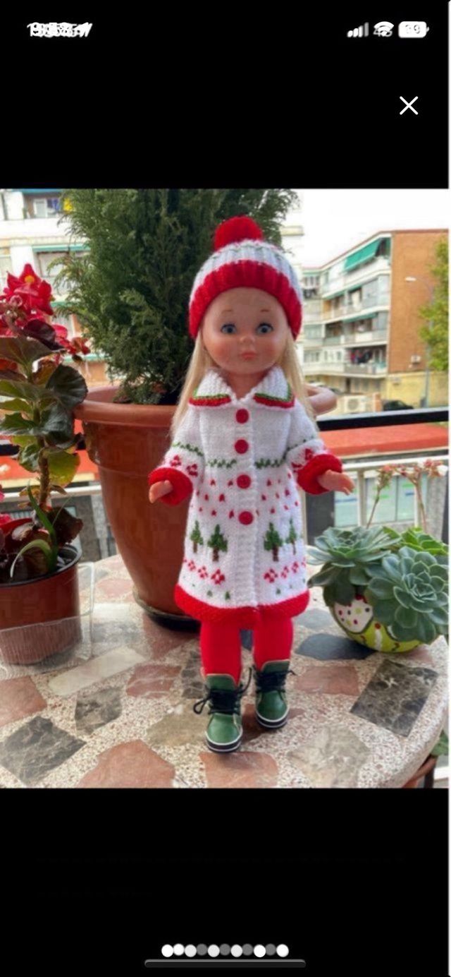 Conjunto Navidad Nancy ( encargo)