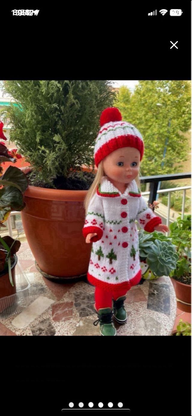 Conjunto Navidad Nancy ( encargo)