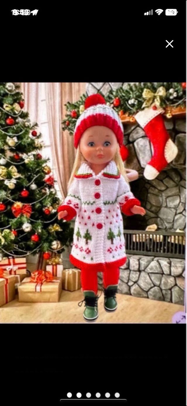 Conjunto Navidad Nancy ( encargo)