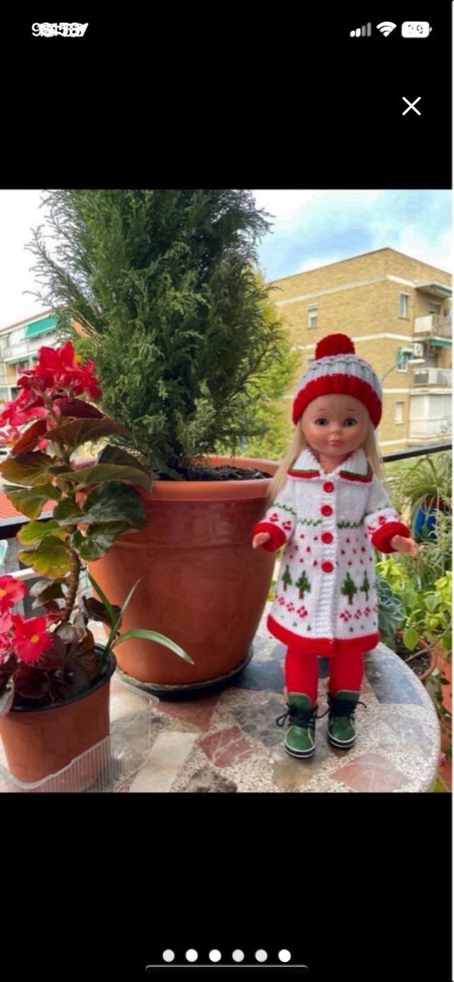 Conjunto Navidad Nancy ( encargo)