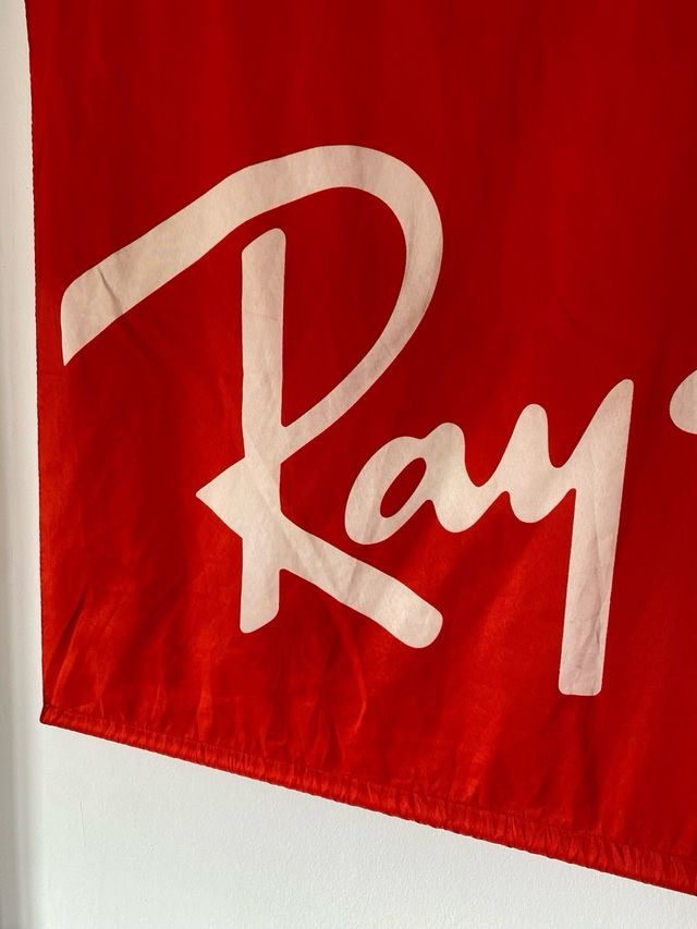BANDERA PUBLICITARIA RAY BAN GAFAS DE SOL AÑOS 90
