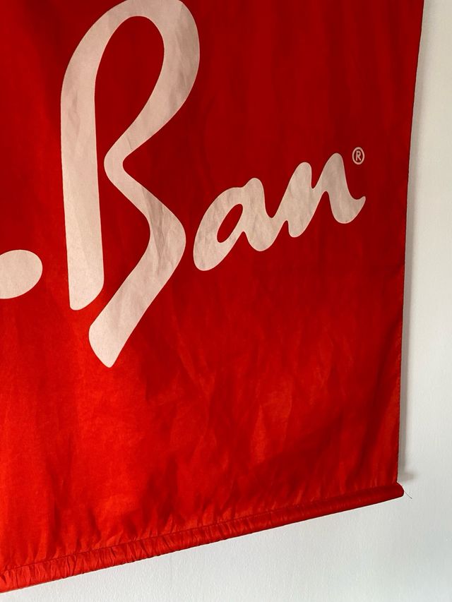 BANDERA PUBLICITARIA RAY BAN GAFAS DE SOL AÑOS 90