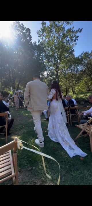 Vestido novia vintage