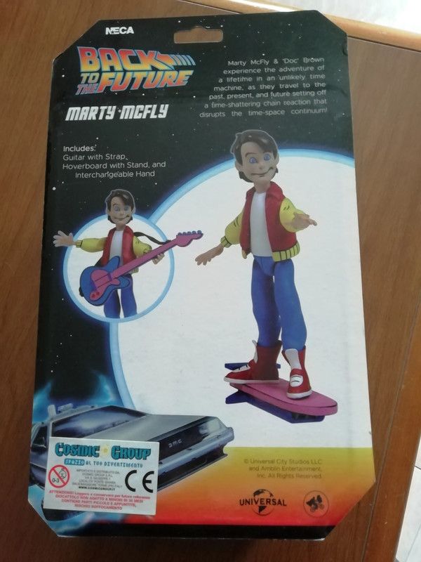 Action figure Marty Neca 35° Ritorno al futuro