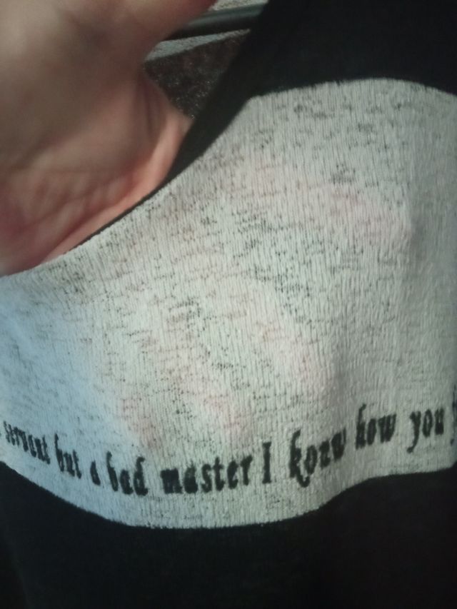 Camisola ancha transparente