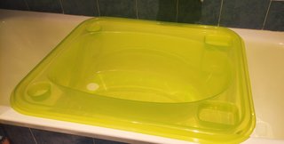 Bañera de bebe adaptable