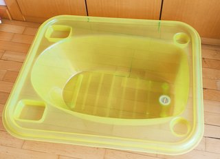 Bañera de bebe adaptable