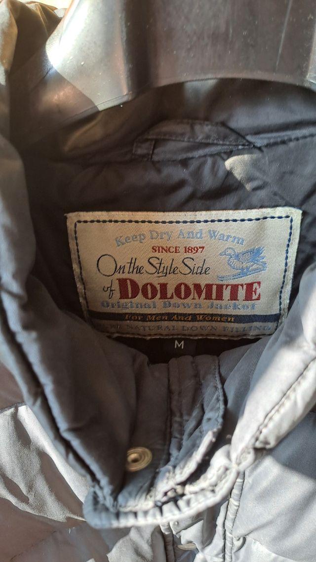 Piumino Dolomite nero  TG M/L