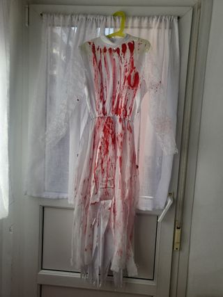 Disfraz novia zombi