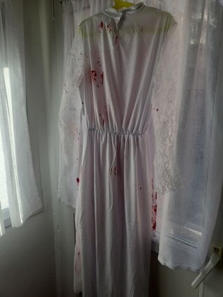 Disfraz novia zombi
