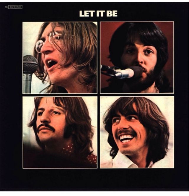 The BEATLES LP Let It Be “raro “vinile colorato 