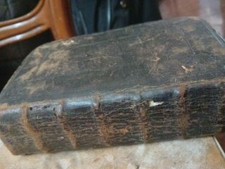 Libro antiguo Brevario romano 1688