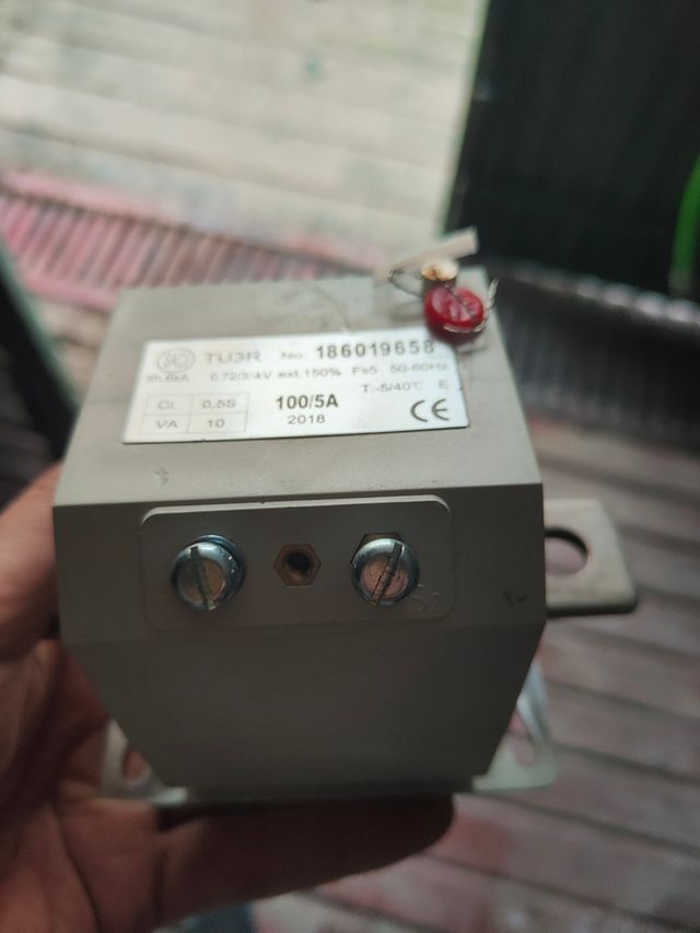 Trafo intensidad Saci