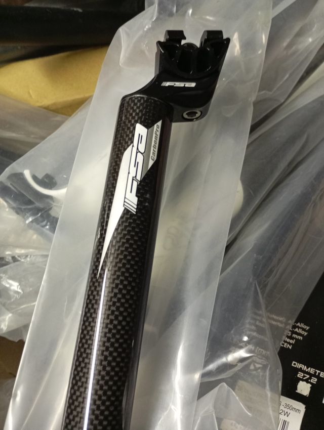 Reggisella fsa nuovo in alluminio 31,6mm