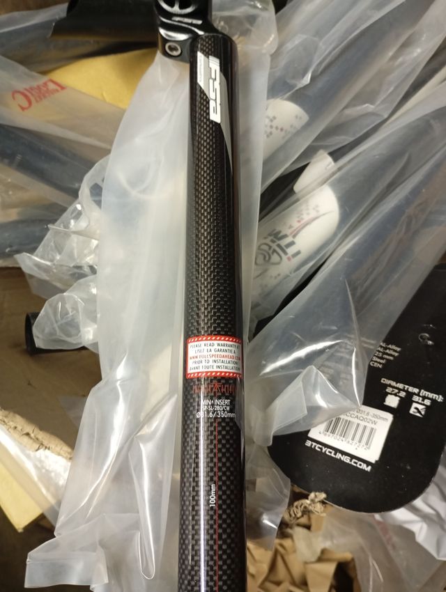 Reggisella fsa nuovo in alluminio 31,6mm