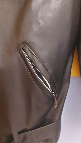 Chaqueta estilo motero