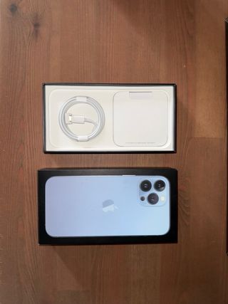 Caja iphone y cable original