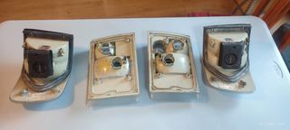 Pilotos blancos hela traseros audi 80