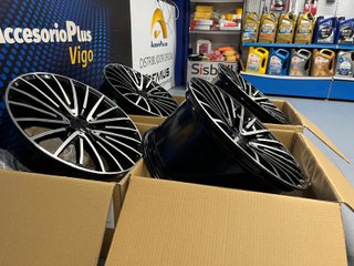 llantas 19 conc. doble med. mercedes 8.5+9.5 5x112