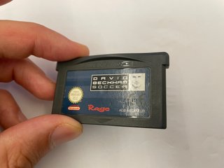 David Beckham Soccer Game Boy Advance Gba Ukv Pal
