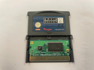 David Beckham Soccer Game Boy Advance Gba Ukv Pal
