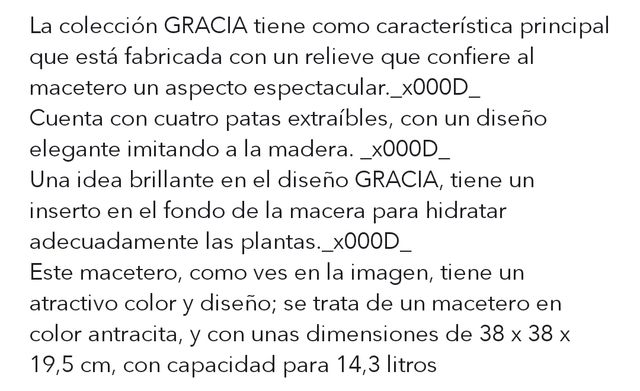 Centro de mesa, maceta