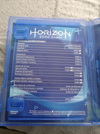Horizon Zero Dawn PS4