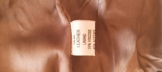 Chaqueta piel ante 