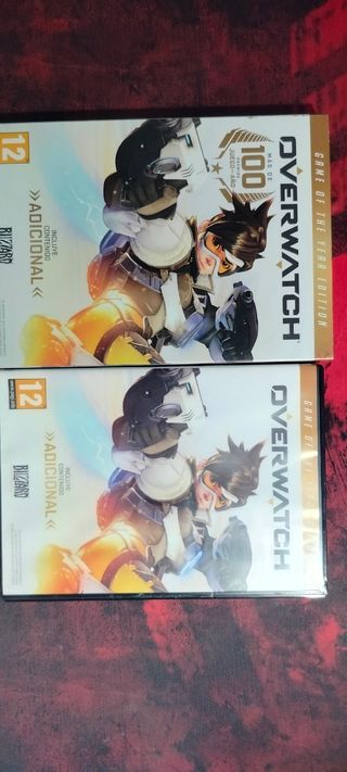 Overwatch versión GOTY para  PC en su caja