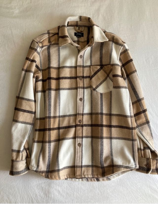 Sobrecamisa cuadros Pull and Bear
