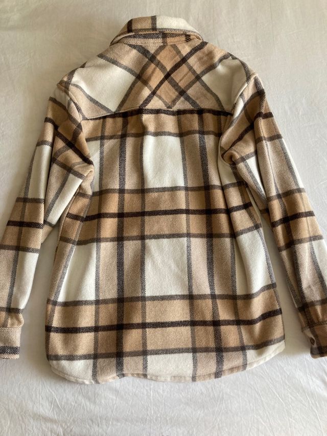 Sobrecamisa cuadros Pull and Bear