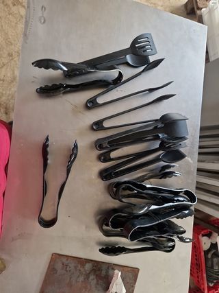 Pinzas servir policarbonato