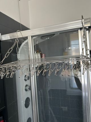 Pratico stendino supplementare acciaio 
