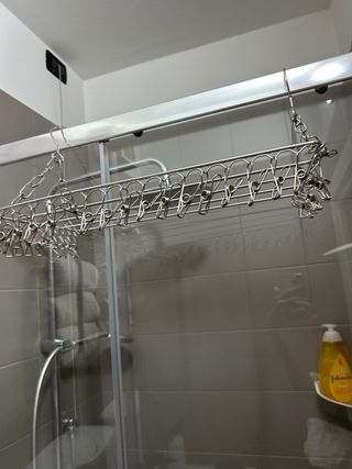 Pratico stendino supplementare acciaio 