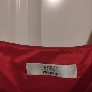 Vestido fiesta coral